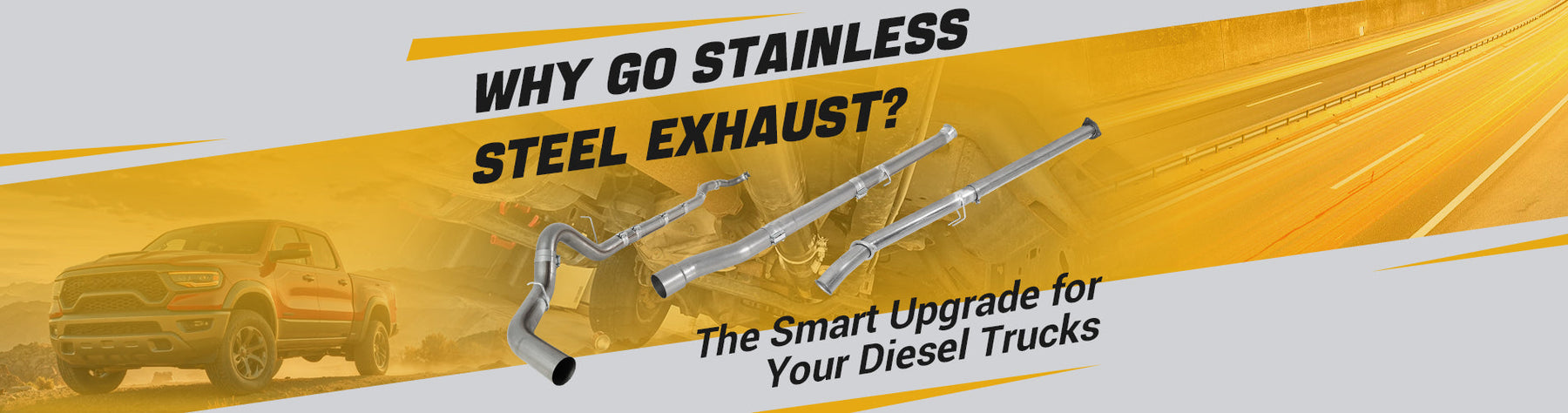Why Go Stainless Steel Exhaust? The Smart Upgrade for Your Diesel Trucks
