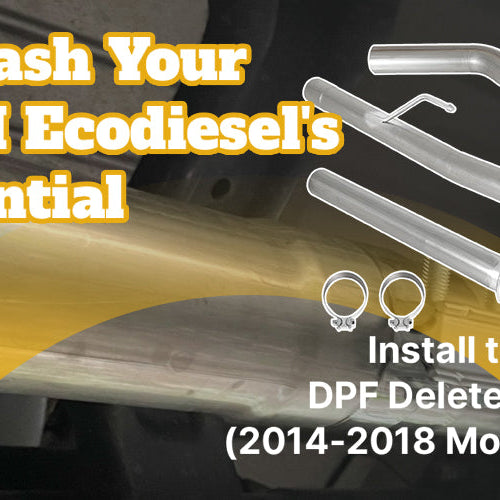 Unleash Your RAM Ecodiesel's Potential: Install the 3" DPF Delete Pipe (2014-2018 Models)