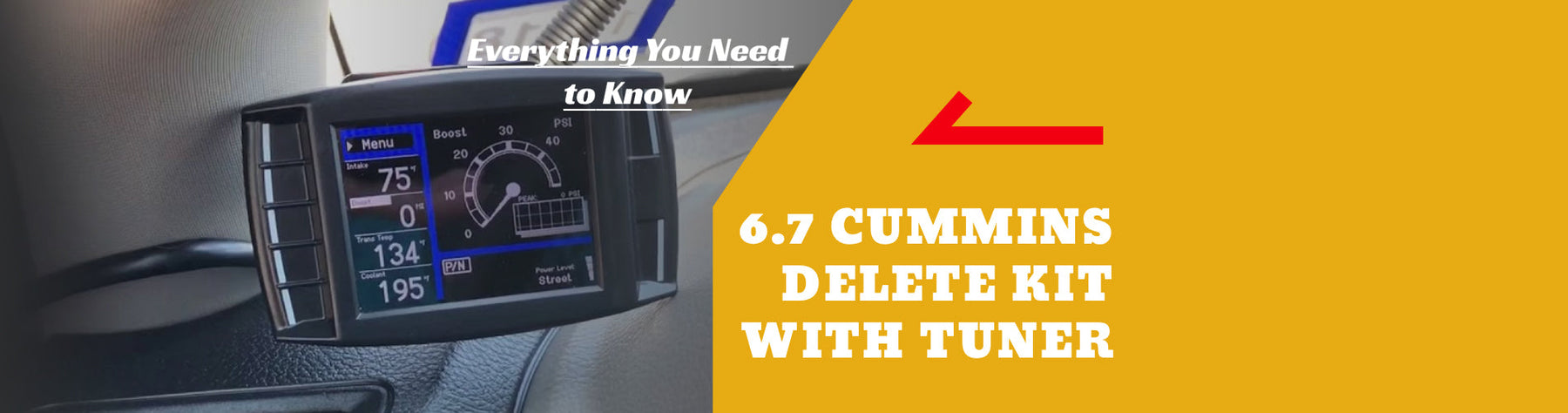 6.7 Cummins Delete Kit with Tuner: Everything You Need to Know