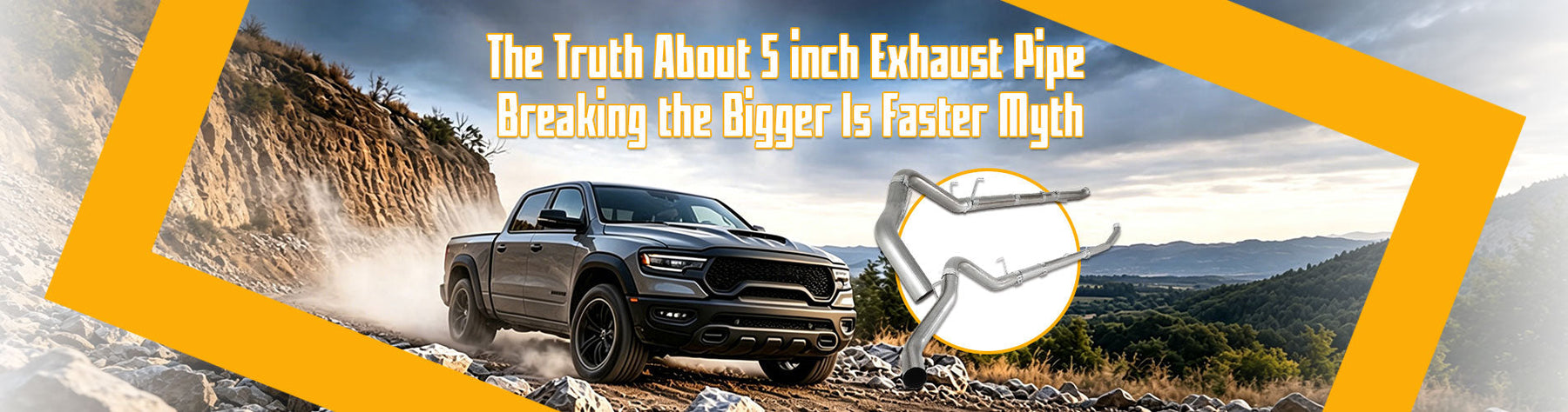 The Truth About 5 inch Exhaust Pipe: Breaking the "Bigger Is Faster" Myth