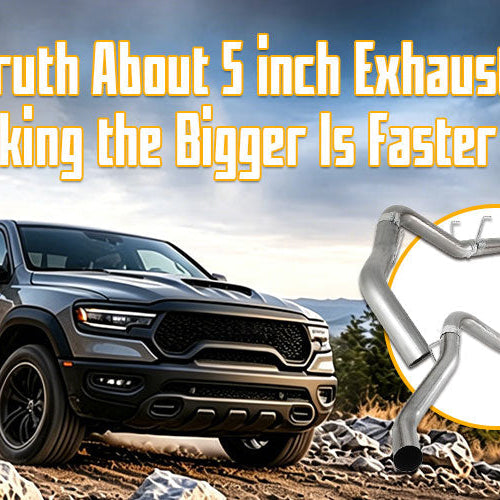 5" vs 4" Exhaust Pipe: Sound, HP & EGT Comparison (The Truth)