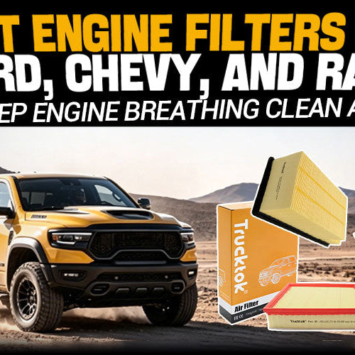 Best Engine Filters for Ford, Chevy, and Ram: Keep Engine Breathing Clean Air