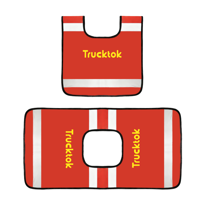 Trucktok Winch Line Damper/Recovery Safety Blanket Reflective Tow Rope Cover with Storage Pocket for Off-Road Recovery