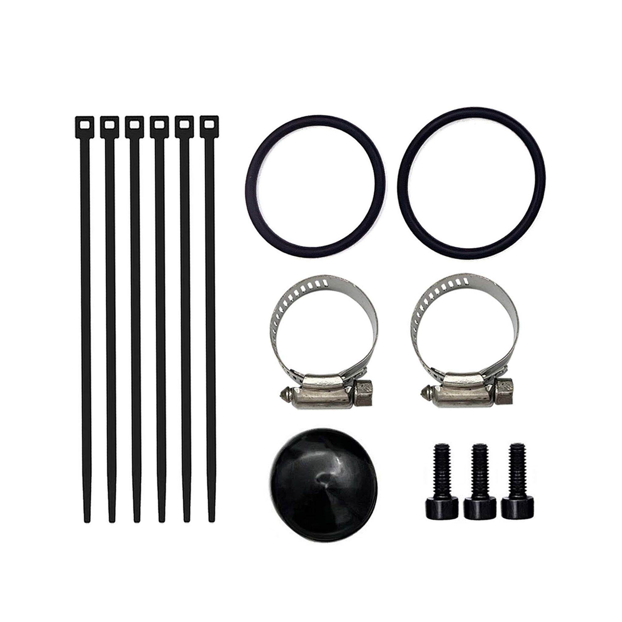 TruckTok 11-23 Ford 6.7L Powerstroke CCV/PCV Reroute/Delete Engine Ventilation Kit (No tube)