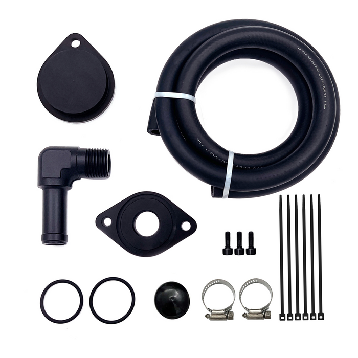 The 2011-2023 6.7L Powerstroke CCV/PCV Reroute/Delete Kit