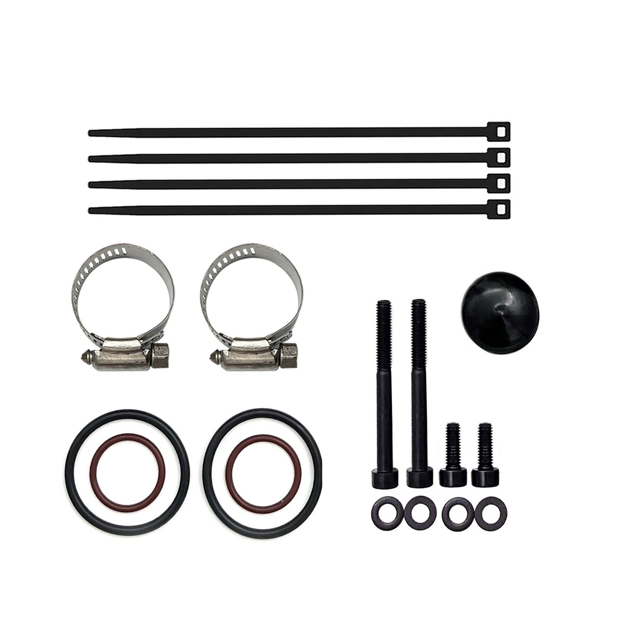 TruckTok 2011-2023 6.7L Ford Powerstroke CCV PCV Reroute Engine Ventilation Kit