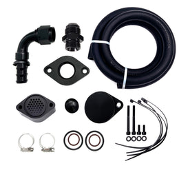 TruckTok 2011-2023 6.7L Ford Powerstroke CCV PCV Reroute Engine Ventilation Kit