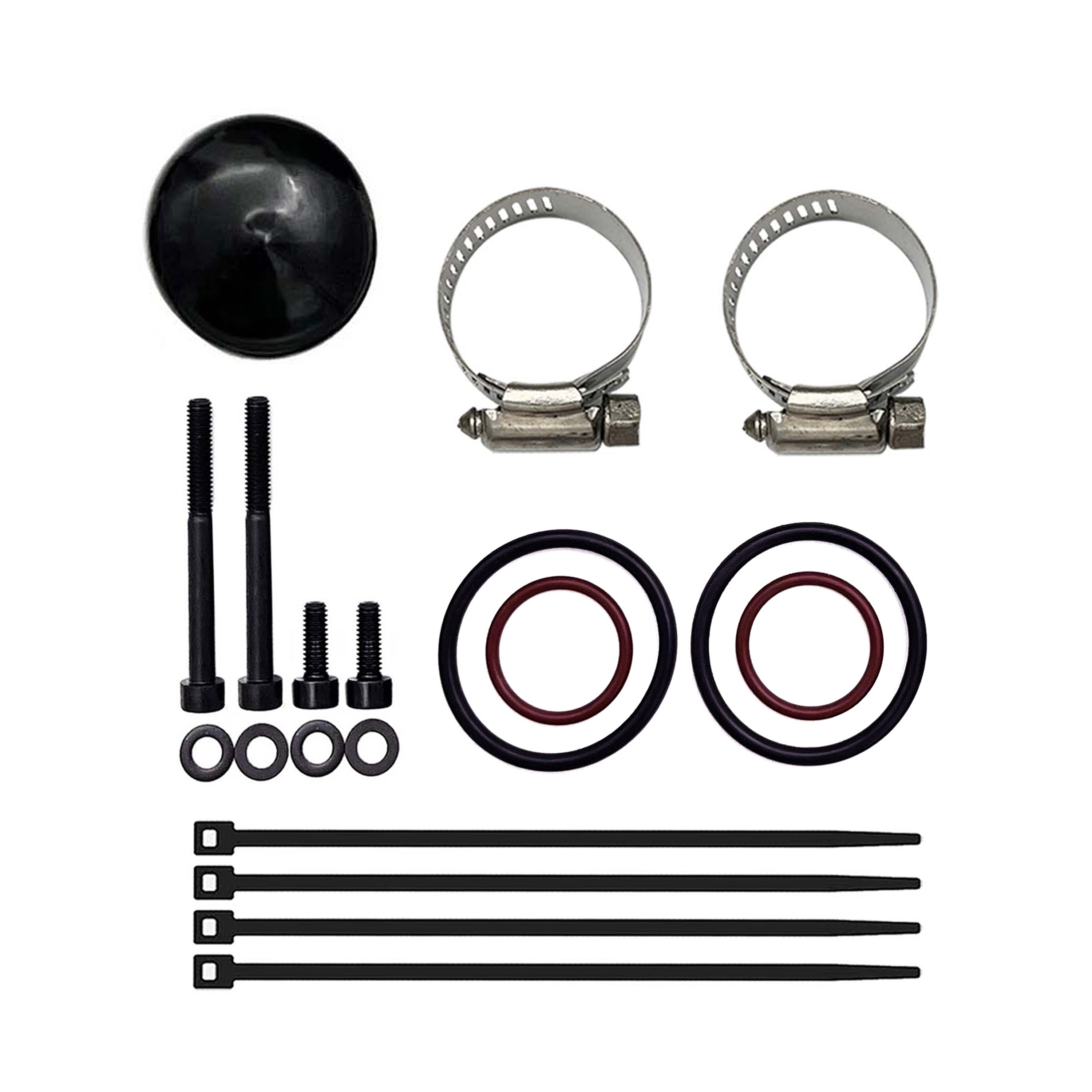 TruckTok 2011-2023 6.7L Ford Powerstroke CCV PCV Reroute Engine Ventilation Kit(No tube)