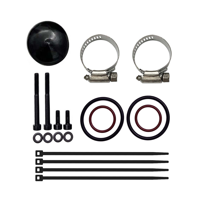 TruckTok 2011-2023 6.7L Ford Powerstroke CCV PCV Reroute Engine Ventilation Kit(No tube)