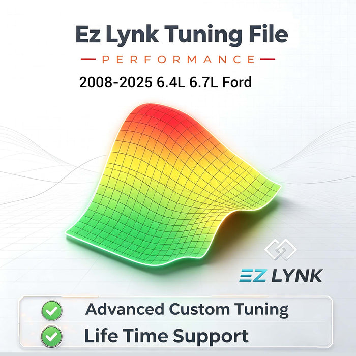 Trucktok 2008-2025 6.4L & 6.7L Ford Powerstroke EZ LYNK TUNING FILE