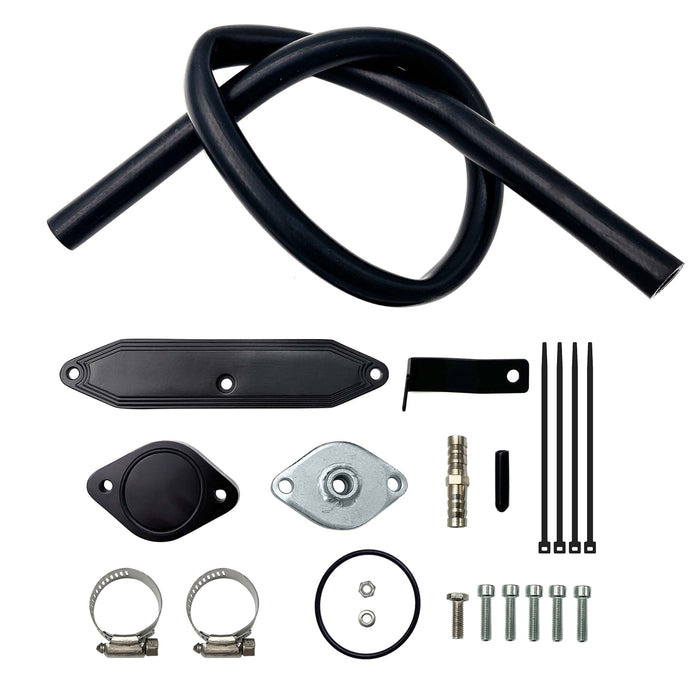 The 2011-2023 6.7L Ford Powerstroke Diesel EGR Valve Delete Cooler Delete Kit