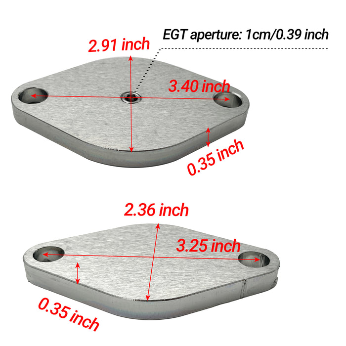 TruckTok 2010-2024 6.7L Ram Cummins 2500 3500 EGR Valve Cooler Delete Kit