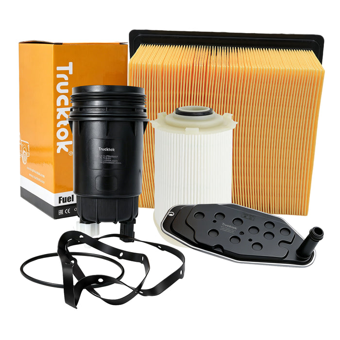 Trucktok 2007-2009 6.7L Dodge Ram Fuel, Oil, Air & Transmission Filters Maintenance Kit