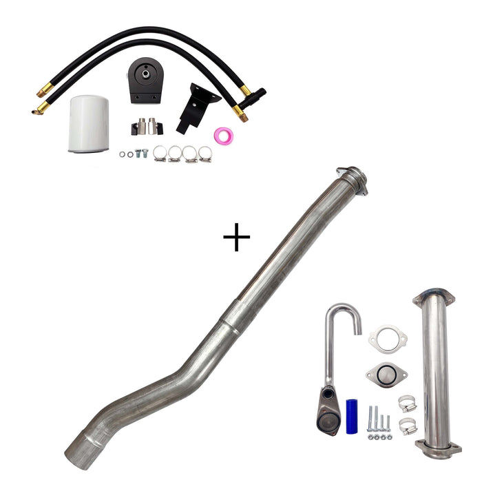 Trucktok 2003-2007 6.0L Ford Powerstroke DPF/EGR/CCV/Up pipe kit
