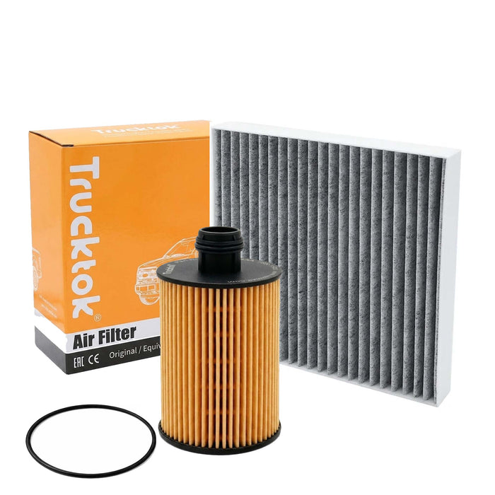 Trucktok 2014-2019 3.0L Ram 1500 Ecodiesel Fuel, Oil, & Cabin Air Filter Maintenance Kit