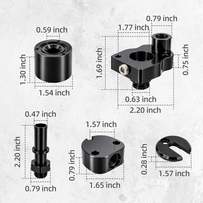 Trucktok 6.7L 2011-2016 Ford F250 F350 F450 F550 CP4 Disaster Prevention Bypass Kit