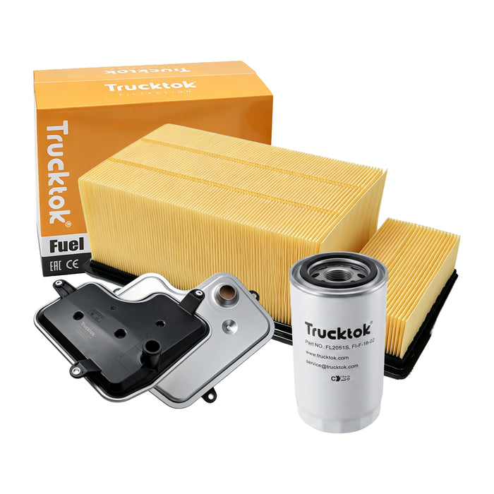 Trucktok 2011-2016 6.7L Powerstroke Fuel, Oil, Air & Transmission Filters Maintenance Kit