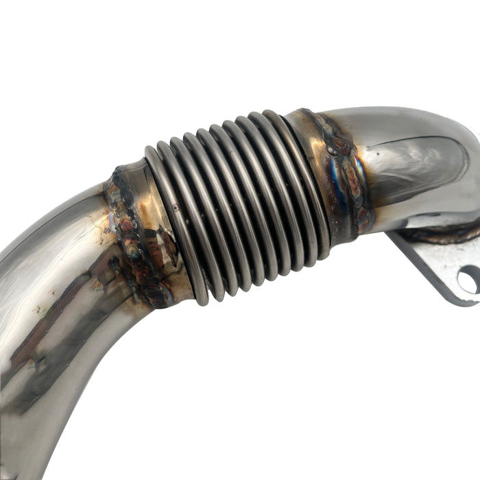 TruckTok 2007.5-2010 6.6L Duramax Passenger Up-Pipe & EGR Delete Kit w/ intake