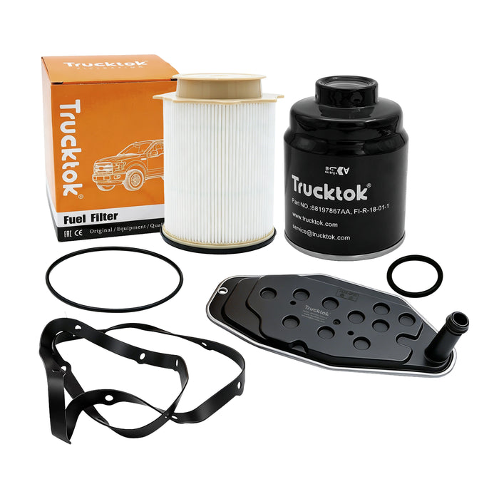 Trucktok 2013-2024 6.7L Dodge Ram Fuel, Oil, Air, Cabin & Transmission Filters Maintenance Kit