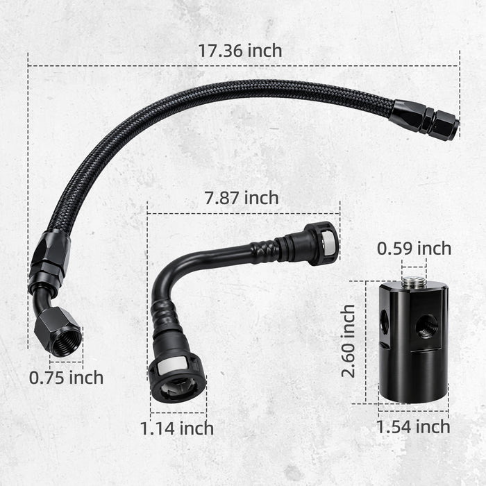 Trucktok 6.7L 2011-2016 Ford F250 F350 F450 F550 CP4 Disaster Prevention Bypass Kit