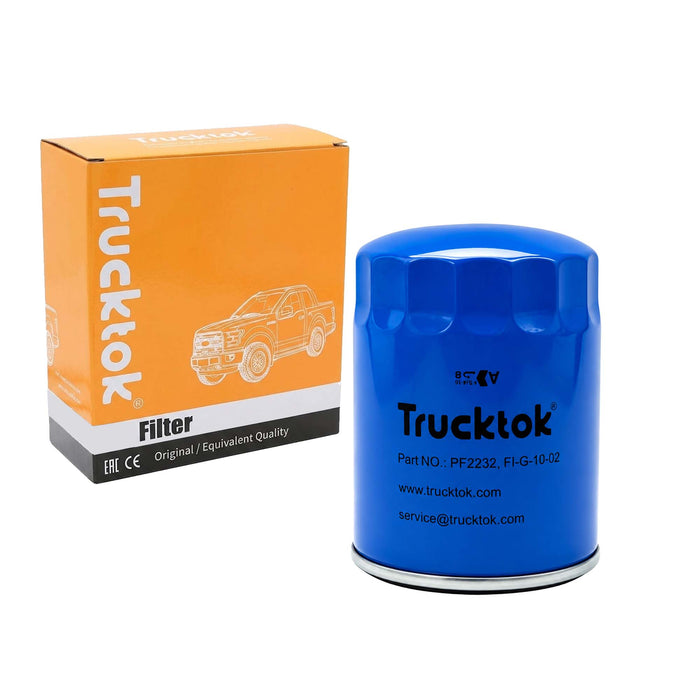 TruckTok 2017-2019 6.6L Silverado Sierra Duramax Fuel, Oil, Air & Cabin Air Filters Maintenance Kit