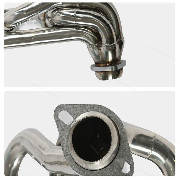 GELUOXI For Ford F150 F250 Bronco 1987-1996 5.8L V8 Stainless Exhaust Manifold Header Metal Gasket GELUOXI For Ford F150 F250 Bronco 1987-1996 5.8L V8 Stainless Exhaust Manifold Header Metal Gasket