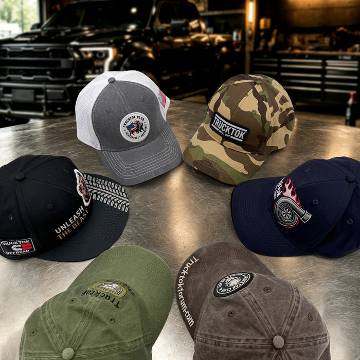TruckTok Custom Embroidered Baseball Cap Vintage Washed & Adjustable Unisex Hat