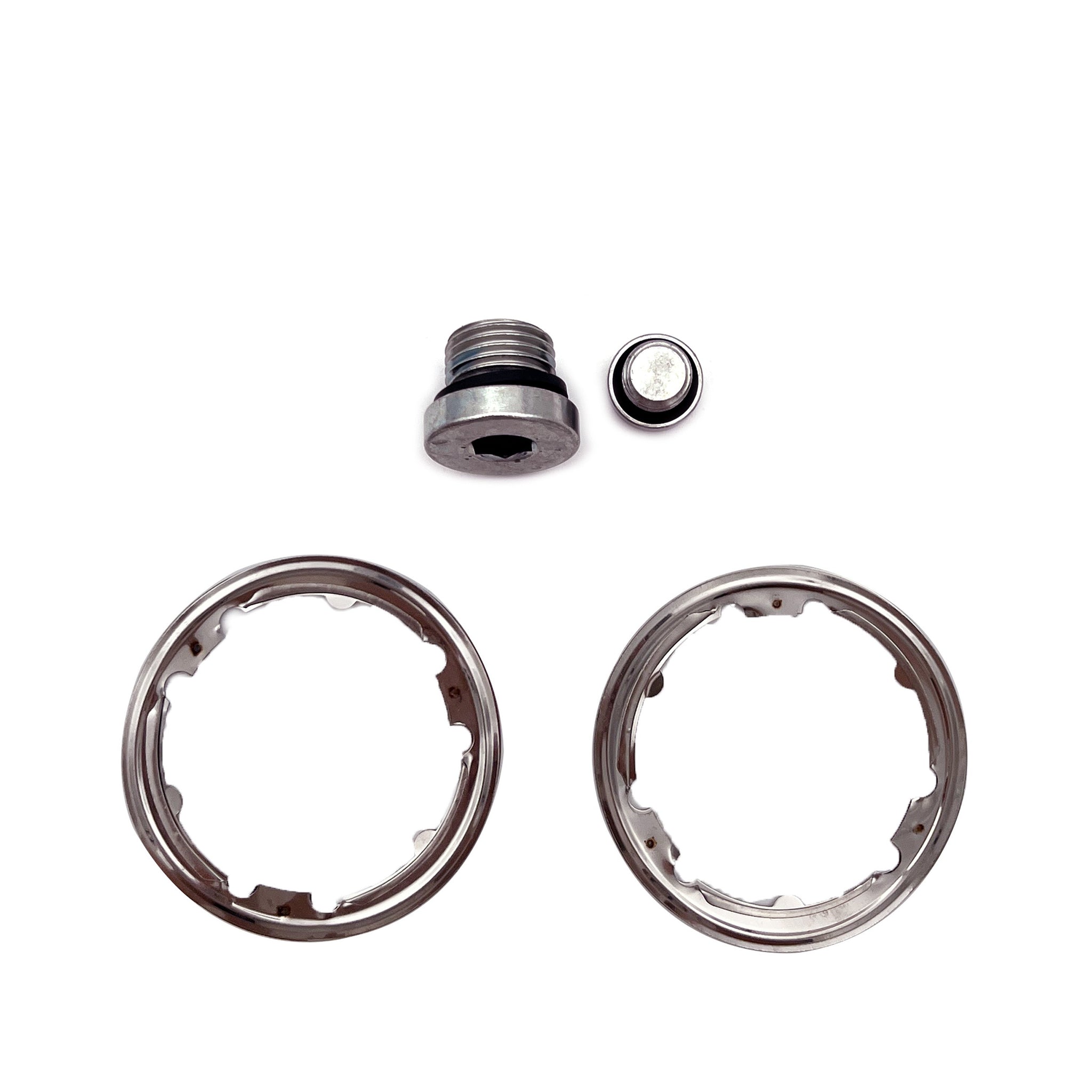 TruckTok 2007-2010 Cummins ISX CM871 EGR Plug Kit Stage 2 Plates and Plugs Aluminum