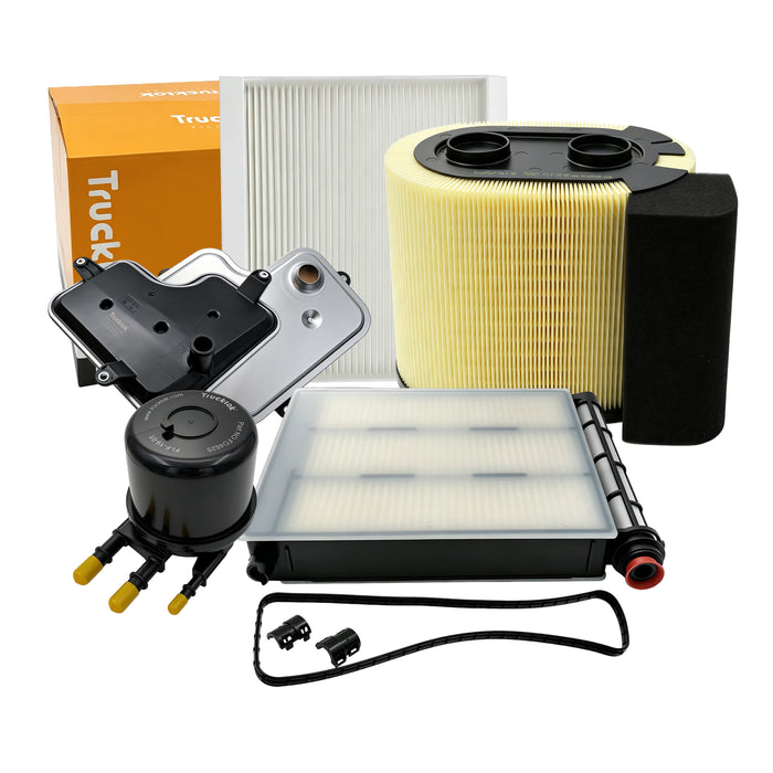 Trucktok 2017-2025 6.7L Powerstroke Fuel, Oil, Air, Cabin & Transmission Filters Maintenance Kit