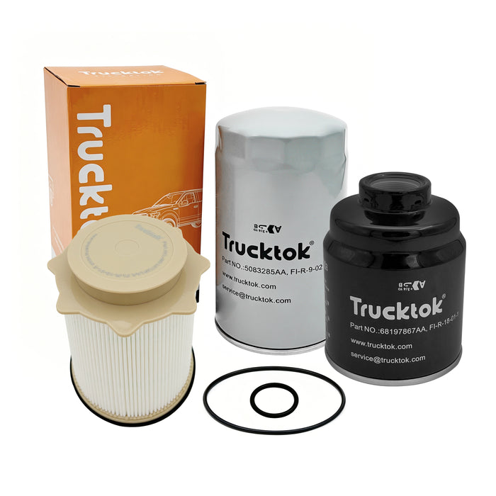 Trucktok 2013-2018 6.7L Dodge Ram Filter Set Replaces 68197867AA/68157291AA/5083285AA