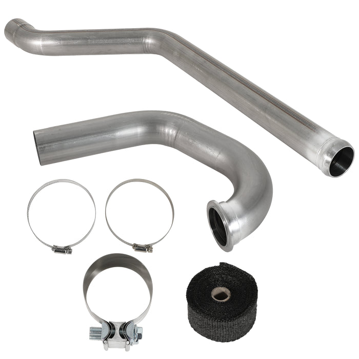 TruckTok 2020-2022 3.0L LM2 Duramax 3" Turbo Back DPF Delete Pipe & EGR Delete kit