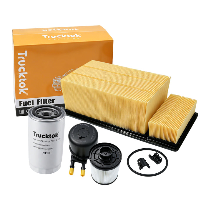 Trucktok 2011-2016 6.7L Ford Powerstroke Filter Set Replaces FD4615/FL2051S/FA1902