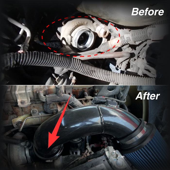 Trucktok 2007.5-2012 6.7L Dodge Ram Cold Air Intake w/Filter