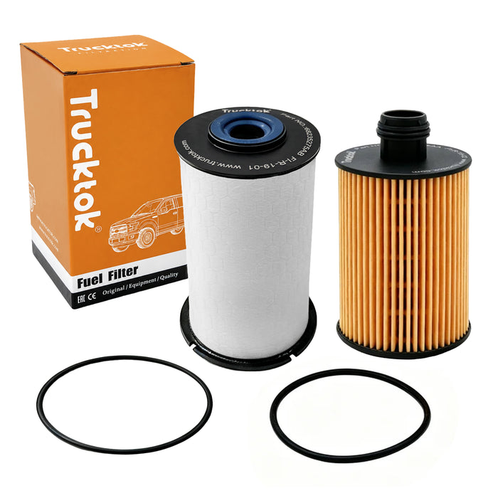 Trucktok 2014-2019 3.0L Ram 1500 Ecodiesel Fuel & Oil Filter Replaces 68235275AB/68229402AA