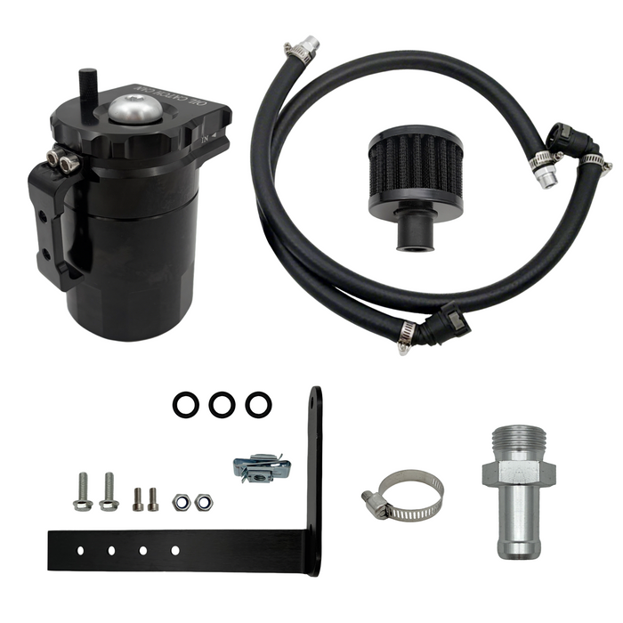 Trucktok 2011-2021 Ford 2.7L 3.5L 5.0L F150 Raptor Expedition Oil Catch Can Separator Kit
