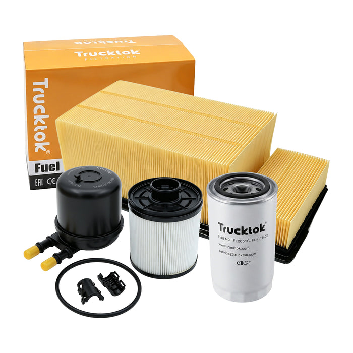 Trucktok 2011-2016 6.7L Powerstroke Fuel, Oil, Air & Transmission Filters Maintenance Kit