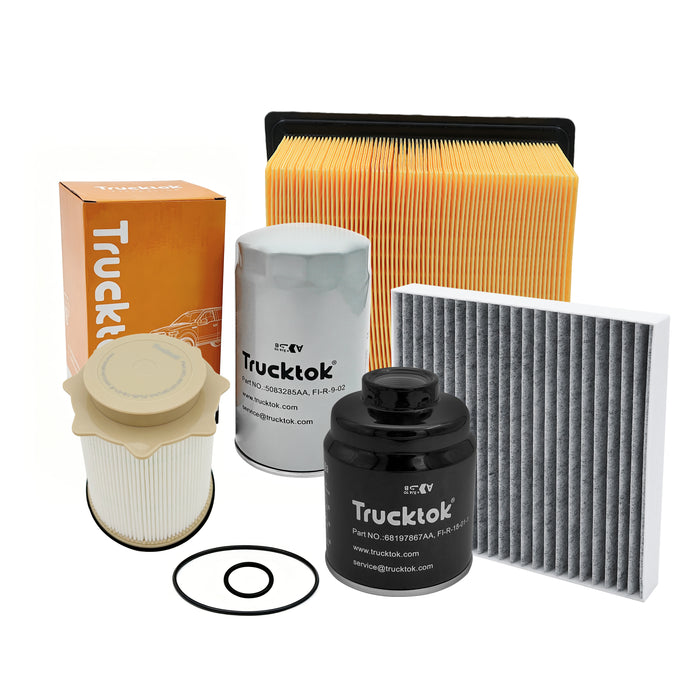 Trucktok 2013-2018 6.7L Dodge Ram Dual Fuel / Oil / Air Filter Bundle Set