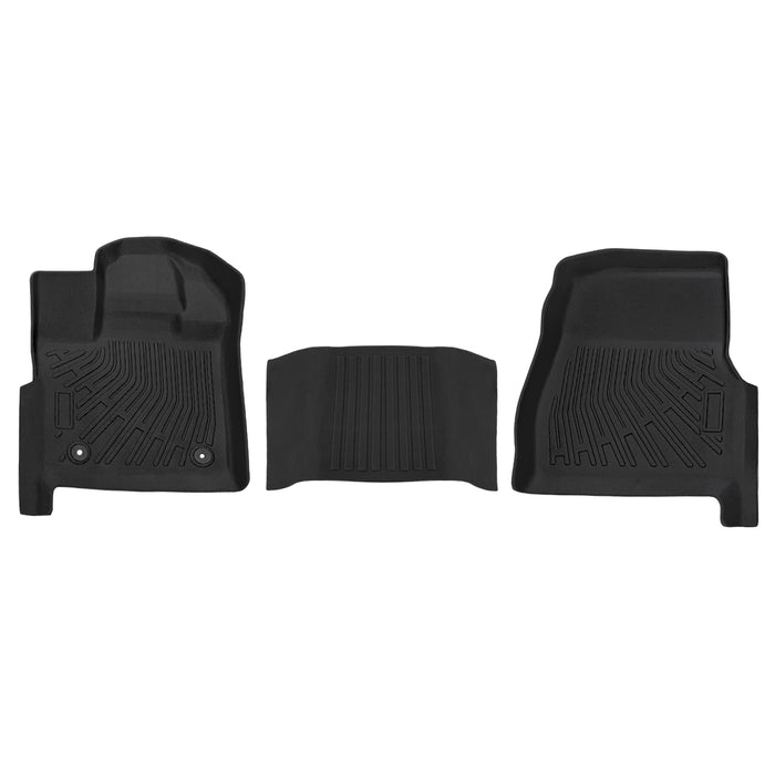 Trucktok 2015-2025 Ford F150 Regular Cab Bucket Seat All-Weather TPE Floor Mats