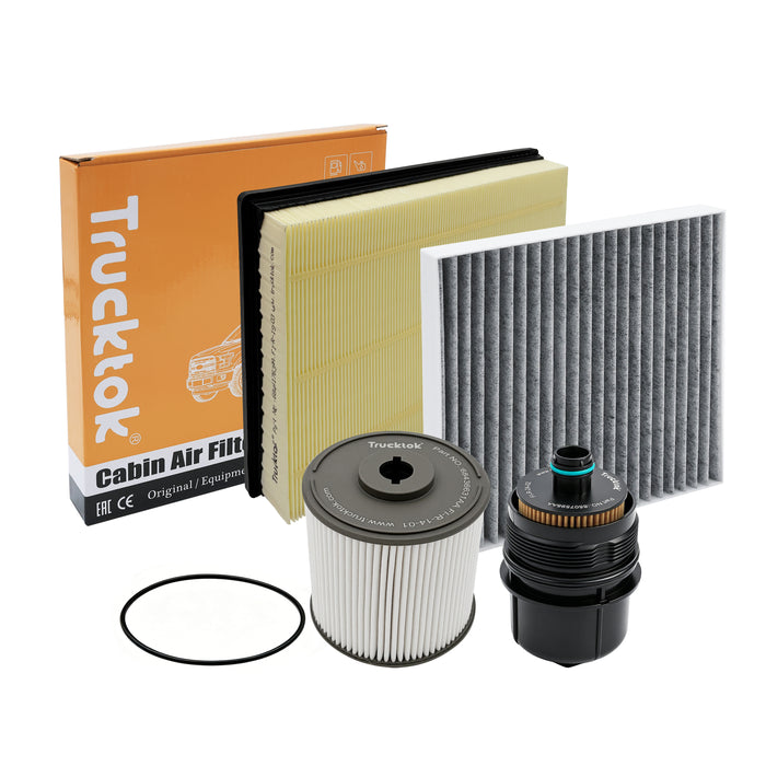 Trucktok 2020-2023 3.0L Ram 1500 Ecodiesel Fuel / Oil  / Air / Carbin air Filte Bundle Set