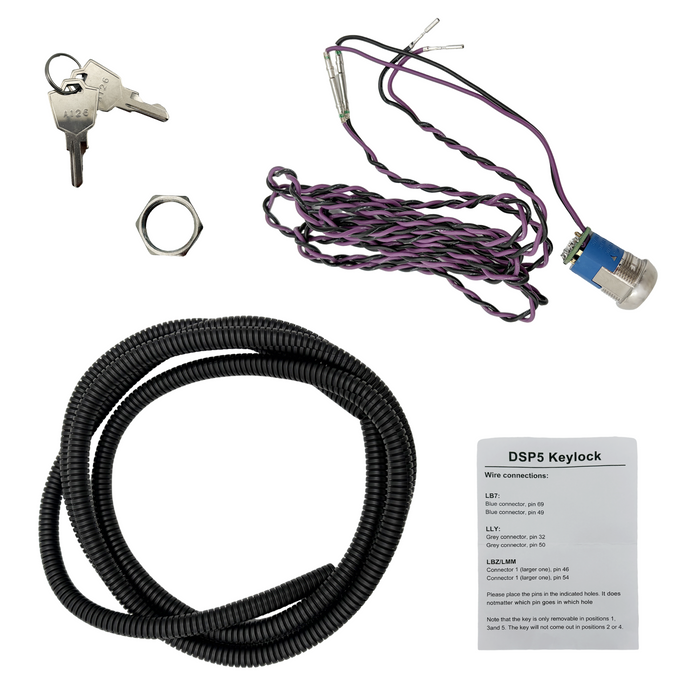 Trucktok 2004.5-2005 Chevy GMC Duramax LLY Key Lock SOTF Switch