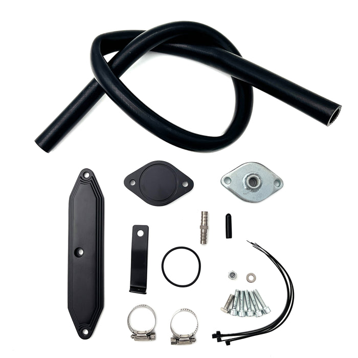 TruckTok 2011-2023 6.7L Ford 4" Cat & DPF Delete Pipe Exhaust & EGR Cooler Delete Kit