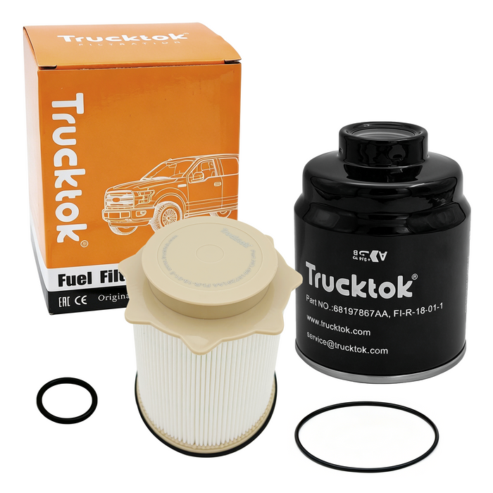 Trucktok 2013-2018 6.7L Dodge Ram Fuel Filter Set Replaces 68197867AA/68157291AA