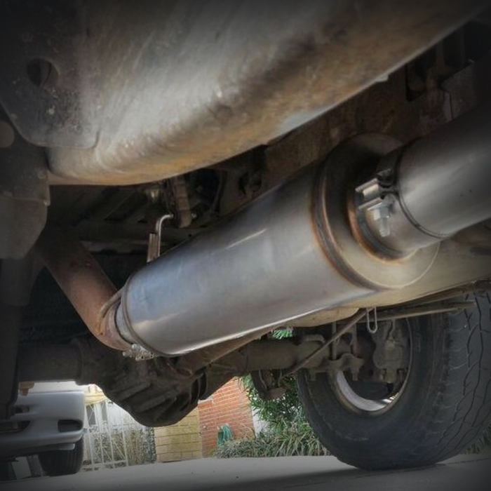 TruckTok 5" Stainless Steel Muffler 20" Overall Length for Diesel Exhaust Generic