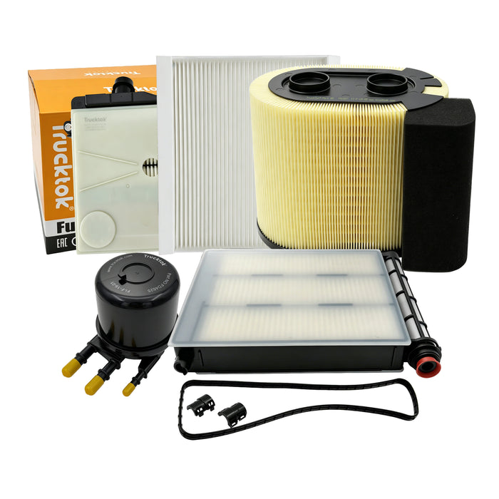 Trucktok 2017-2025 6.7L Powerstroke Fuel, Oil, Air, Cabin & Transmission Filters Maintenance Kit