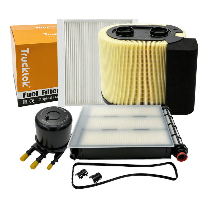 Trucktok 2017-2025 6.7L Powerstroke Fuel, Oil, Air, Cabin & Transmission Filters Maintenance Kit