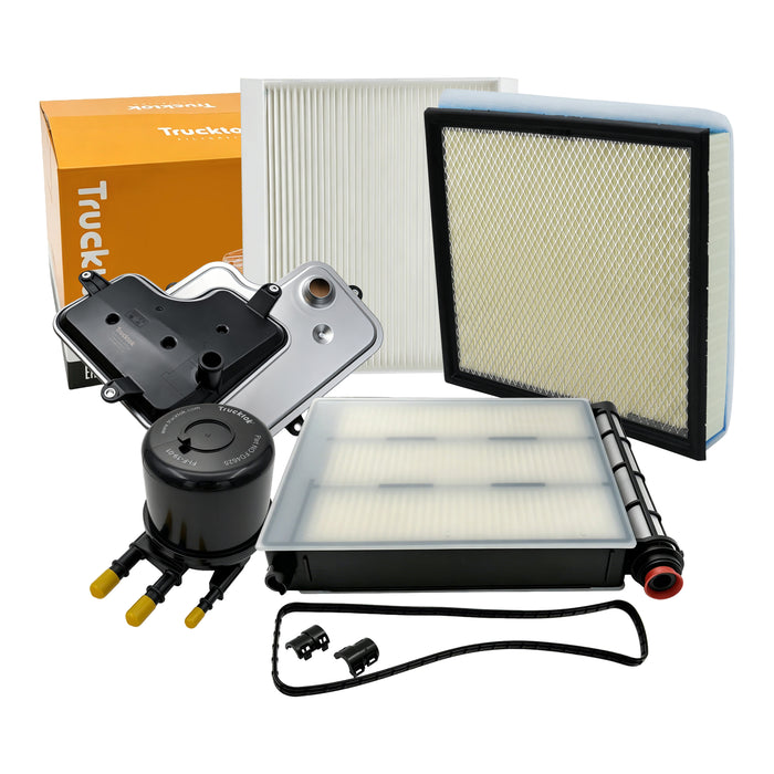 Trucktok 2017-2025 6.7L Powerstroke Fuel, Oil, Air, Cabin & Transmission Filters Maintenance Kit