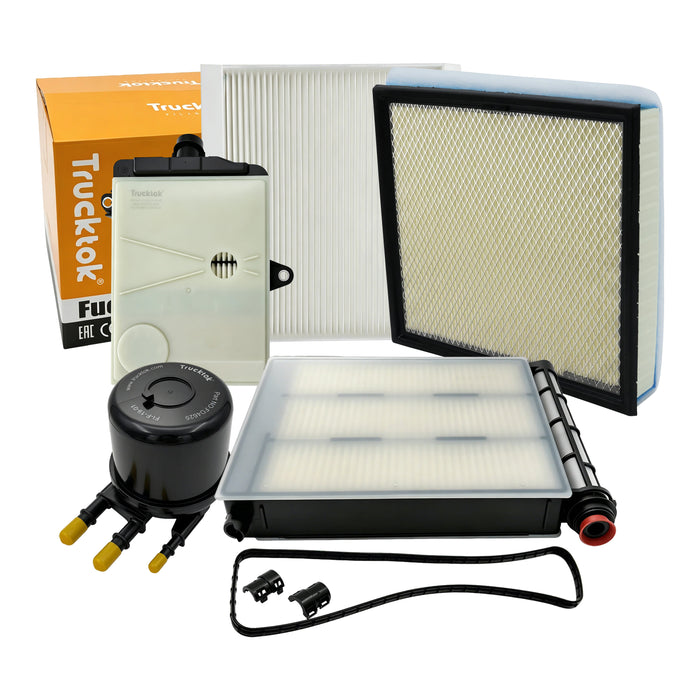 Trucktok 2017-2025 6.7L Powerstroke Fuel, Oil, Air, Cabin & Transmission Filters Maintenance Kit