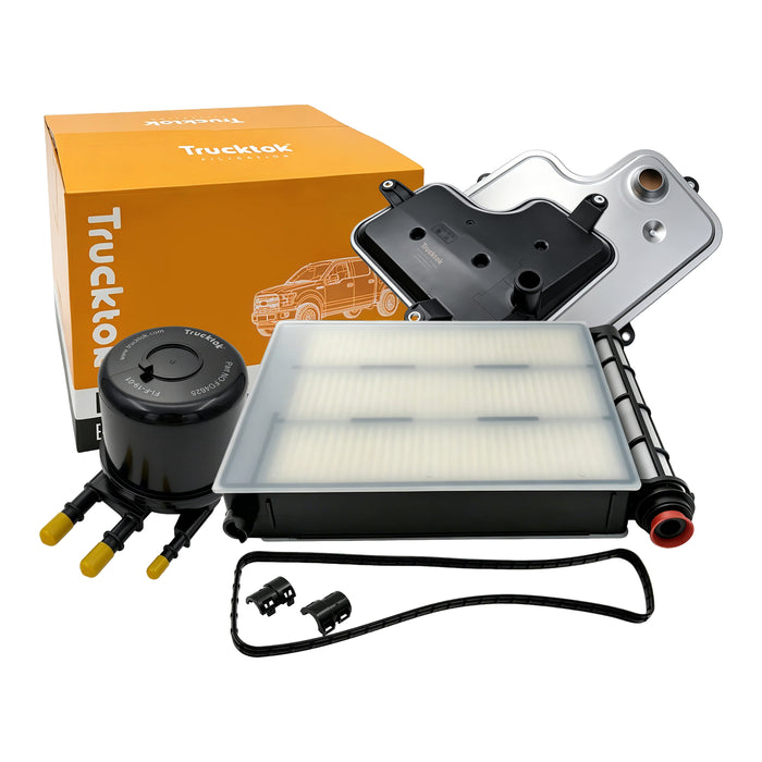 Trucktok 2017-2025 6.7L Powerstroke Fuel, Oil, Air, Cabin & Transmission Filters Maintenance Kit