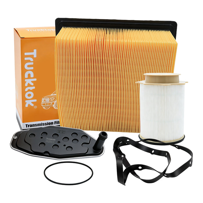 Trucktok 2010-2012 6.7L Dodge Ram Fuel, Oil, Air, Cabin & Transmission Filters Maintenance Kit