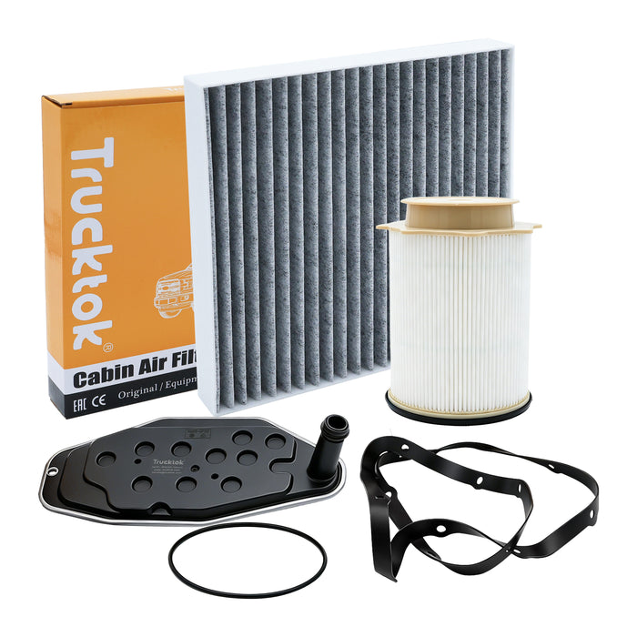 Trucktok 2010-2012 6.7L Dodge Ram Fuel, Oil, Air, Cabin & Transmission Filters Maintenance Kit